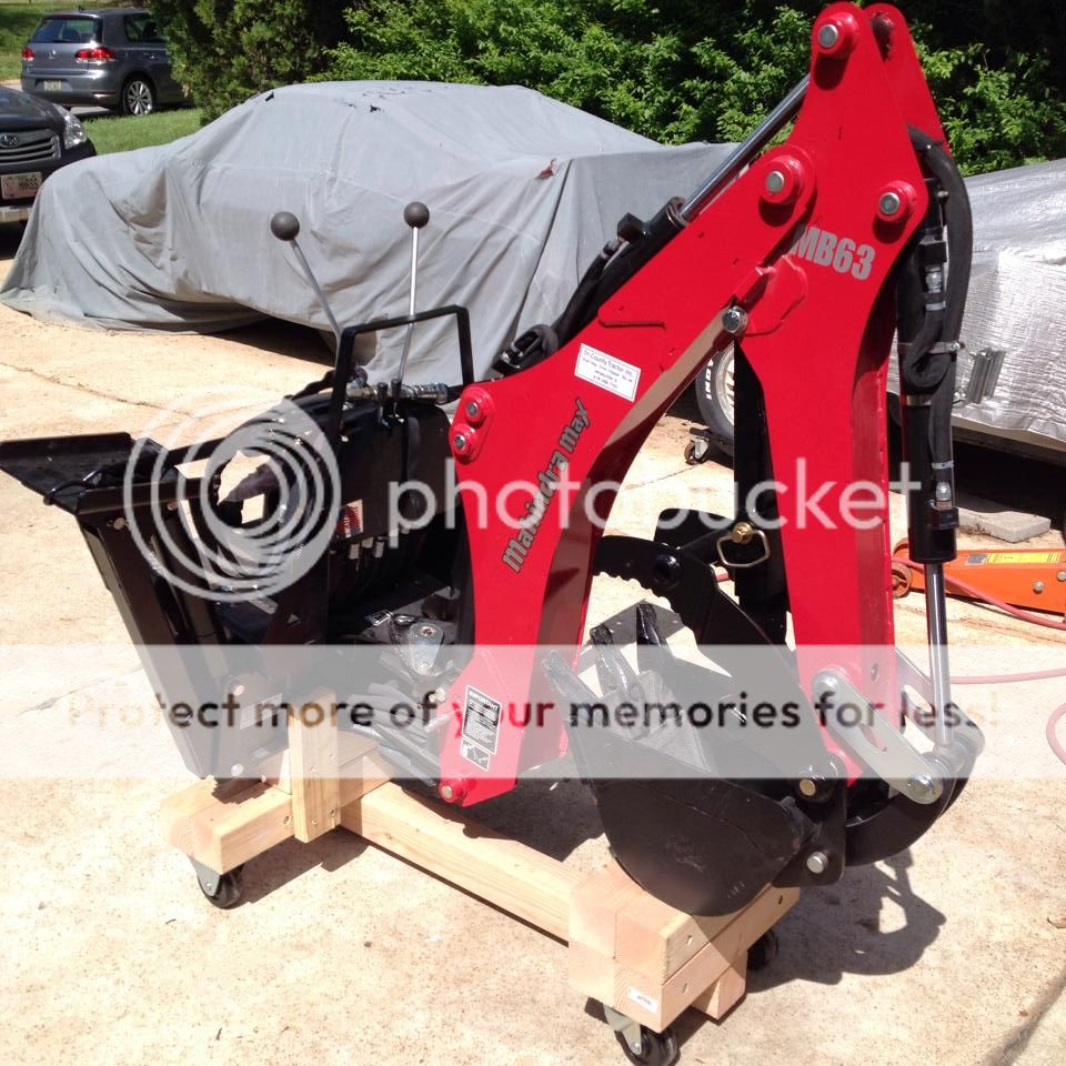 JD260 Backhoe Storage Dolly